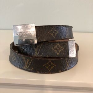 Louis Vuitton Belt Serial # LB1003 size 36/90
